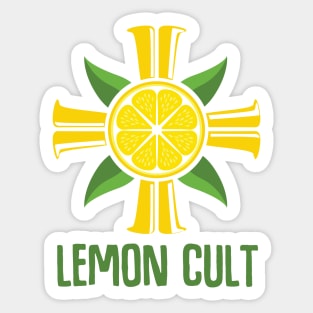 Lemon Cult Sticker